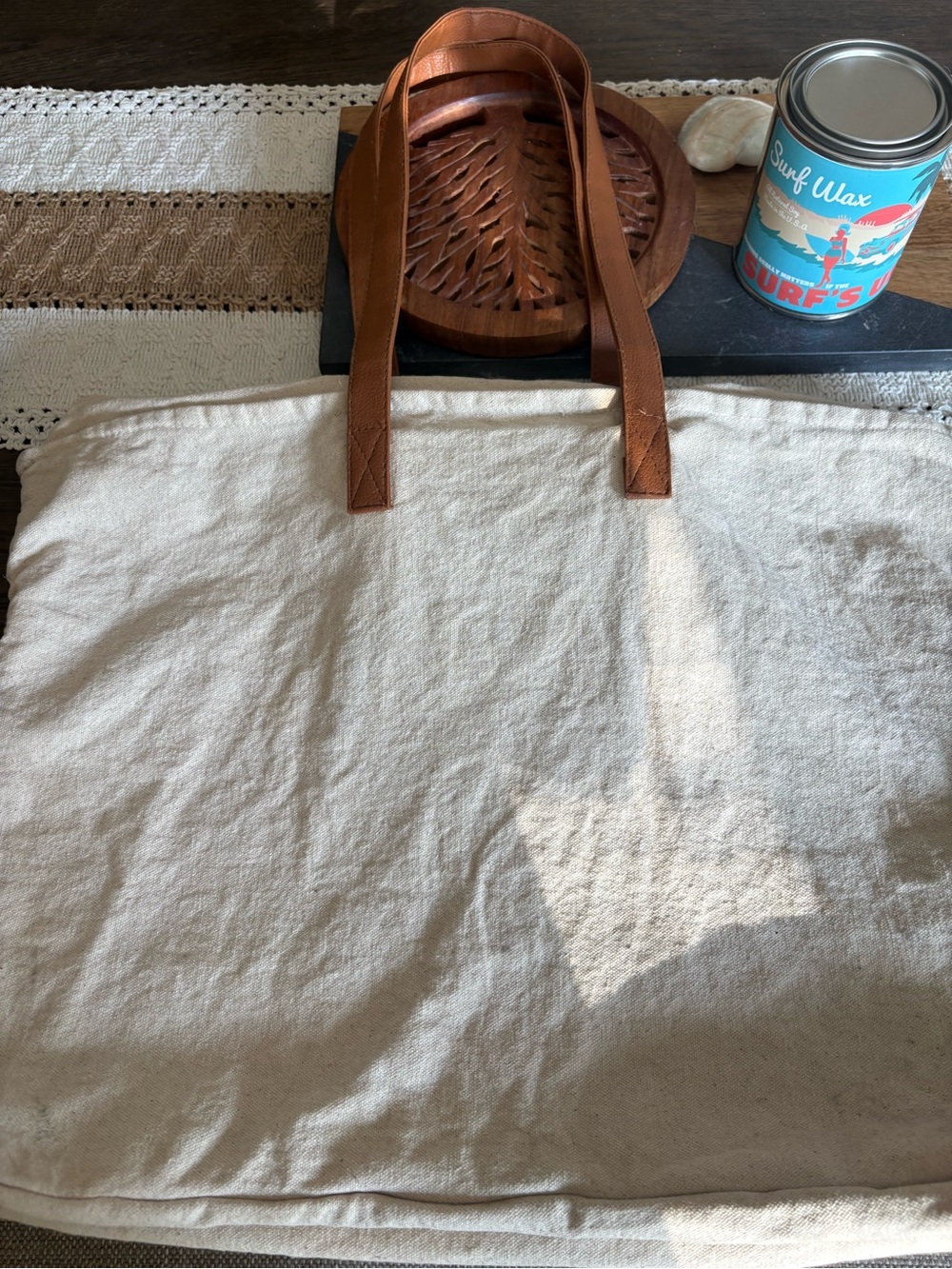 Beachly - The Shorebreak Weekender Tote - Rays for Days - preloved - Picture 4 of 5